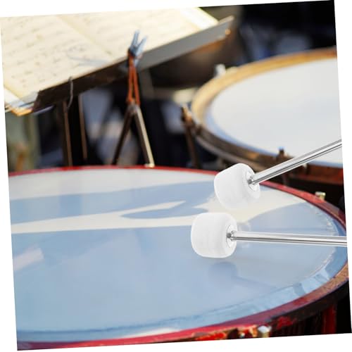Martillo para caja de acero inoxidable resistente TOYANDONA para batería y percusión miniatura 6