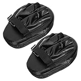 BESPORTBLE 2stücke Gebogene Handpolster Muay Thai Kickboxen Boxpolster Aus Hochdichtem Material Mit Fokus Für Kampfsport Training Und Sparring