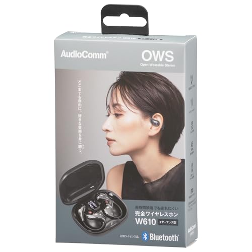 AudioComm 完全ワイヤレスイヤホン HP-W610N-K 商品画像13