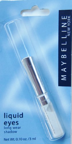 Maybelline Liquid Eyes Long wear No Crease Shadow, 10 Forever Frost, 0.10 Fl Oz