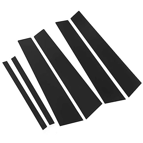 Pegatinas de pilar BC para BMW Serie 3 F30 2013-2019, reemplazo de molduras en negro brillante, 6uds