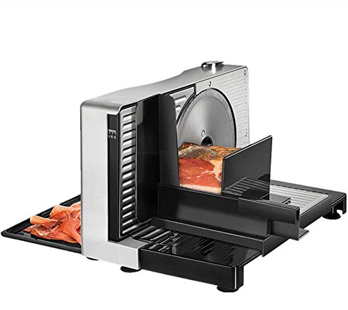 NEWTRY Electric Food Slicer, Foldable, 1-15mm Adjustable