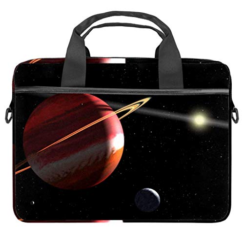 Bolso bandolera para portátil de 13 13.3 14 pulgadas maletín de hombro Júpiter espacial