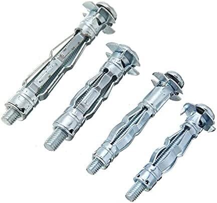 Dehnschraubenbolzen, selbstschneidende Schrauben, Ankerbolzenhaken, Hohlwandanker aus Metall mit M4-M5-Schraubensatz, Hohlraum-Gipskartonplattenbefestigung, Werkzeug zur Karosseriereparatur