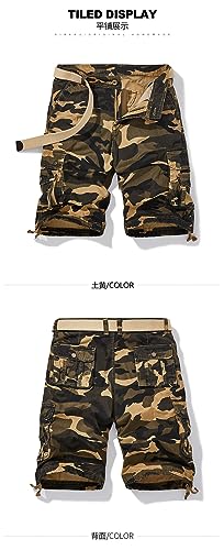 Short jogging hommes GRFIT marron pour vos randonnees et loisirs