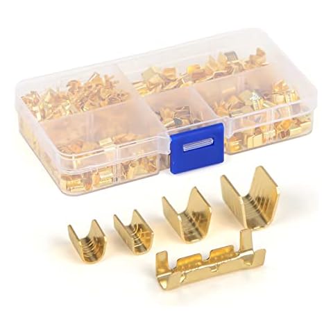 WEKESIGO U Shape Copper Wire Connectors Set Cover