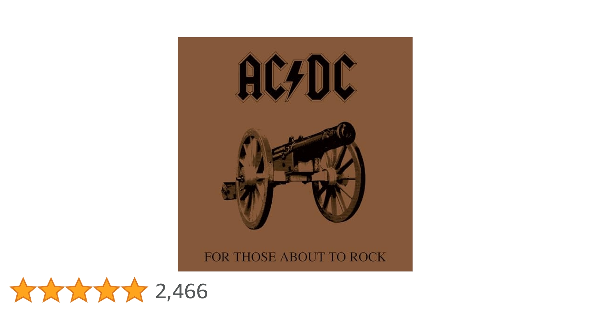 Amazon.co.jp: For Those About to Rock: ミュージック