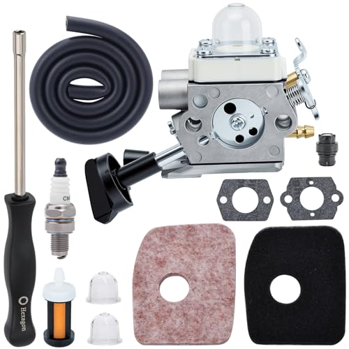 Buckbock BG56 Carburetor Compatible with S-tihl BG 56 BG56C SH56 Blower Parts 4241-120-0622 4241-120-0615 4241-120-0632 ZAMA C1M-S260B with Air Filter Tune Up Kit