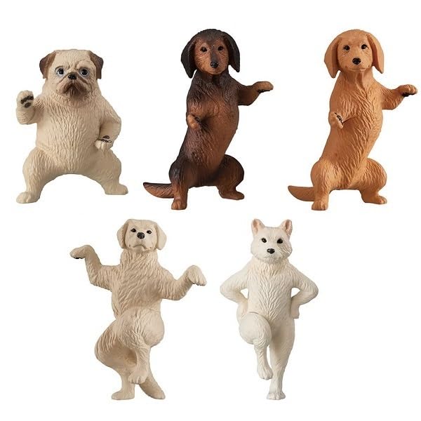 Amazon.co.jp: 太極犬 5種 セット パグ ミニチュア ダックスフンド