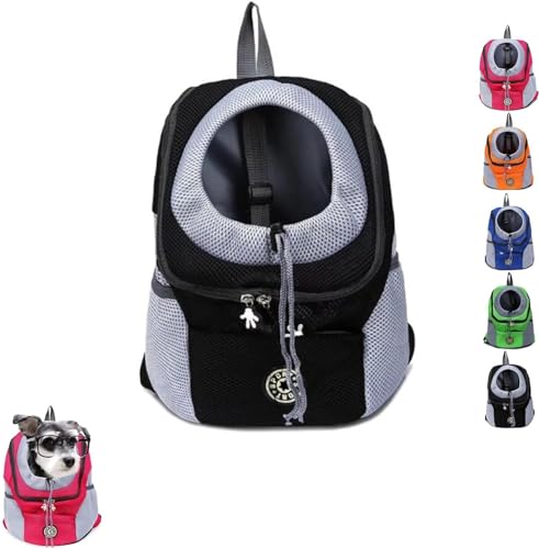 Sac à dos pour chien taille S, noir