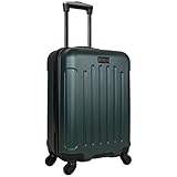 Heritage Travelware Lincoln Park 20' Carry-On Luggage Lightweight Hardside 4-Wheel Spinner Cabin Bag Travel Suitcase, Eden Green, Inch