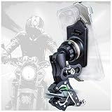 TAKEWAY Clampod HAWK1-PH05-ANV Anti-Vibration Phone Mounts Holder, Motorcycle Handlebar Clamp Base,