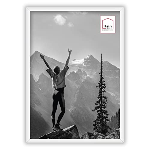 HAES DECO - Fotorahmen/Bilderrahmen aus Kunststoff Easy Frame wei A4 / 21x29,7 cm - EF11W Cover