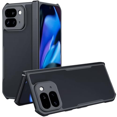 Amazon.co.jp: Google Pixel 9 Pro Foldケース クリア 軽量 薄型