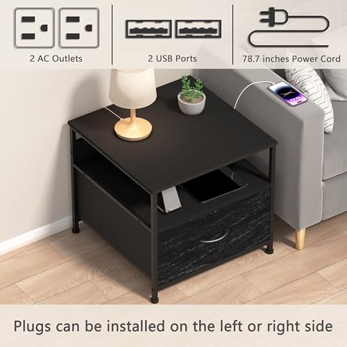 Portable Mini Fridge with Freezer