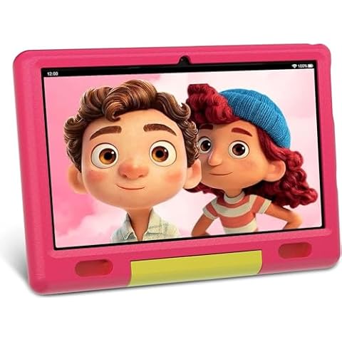 HotLight Kids Tablet 10 inch with Parental Control Cover