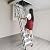 Attic Ladder with 660 lb Capacity - Ceiling-Mounted Retractable Folding Stairs with Handrail, 12 Steps, Fits 8.8-9.8 ft Ceilings (27.6x39.4 inch Opening)