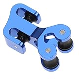 JY-Sports Archery Cable Slide Aluminium Alloy String Separator Protector for Compound Bow (Blue)