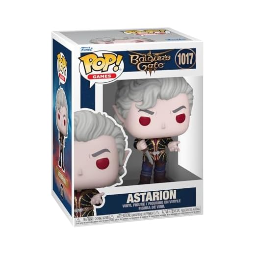 Funko Pop! Games: Baldur's Gate - Astarion - 1/6 de Probabilidades de Obtener la RARA Variante Chase - Baldur's Gate 3 - Figura de Vinilo Coleccionable - Idea de Regalo - Mercancia Oficial