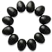 BestPysanky 12 Chalkboard Black Fillable Plastic Easter Eggs
