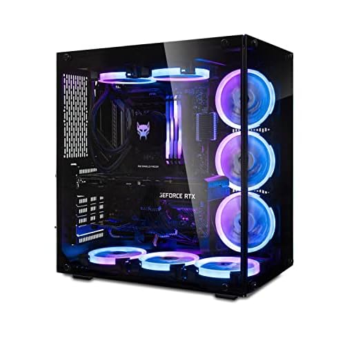 BEASTCOM Q7 Hero Gaming PC, Intel i9-14900KF 24X 6,00 GHz 32 Threads, NVIDIA RTX 4090 24GB, 64GB RAM, 2TB NVMe SSD, AiO Wasserkühlung, WiFi 6, Bluetooth, Windows 11 Pro