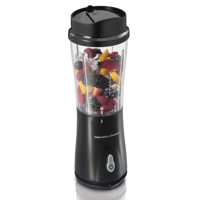 Single-Serve Blender + Travel Cup, Black
