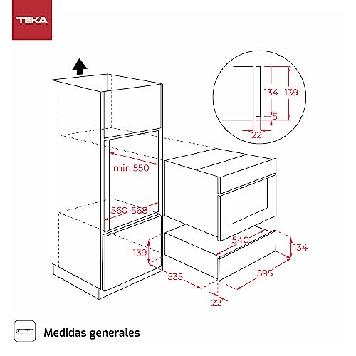 Foto von Teka VS 152 GS 40589951 Wärmeschubladen / 53,5 cm/modernes Design
