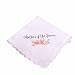 Lillian Rose AZ270002 MG Pink Mother of The Groom Hankie, White