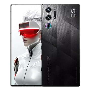 REDMAGIC 9S Pro Smartphone 5G, teléfono para juegos de 120Hz, pantalla completa, cámara debajo de la pantalla, teléfono Android de 6500 mAh, Snapdragon 8 Gen 3, 12+256GB sleet (12GB+256GB / Sleet)