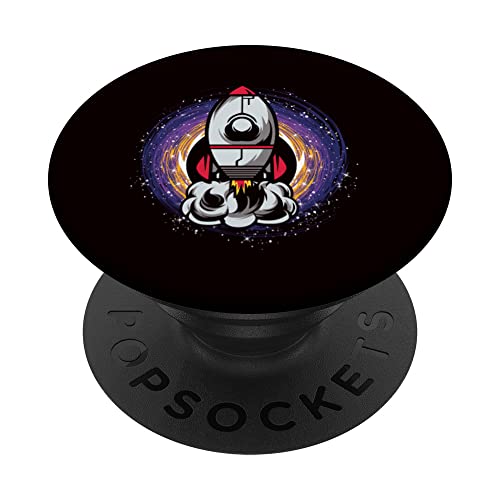 Fusée galaxie Universe vaisseau spatial astronaute PopSockets PopGrip Interchangeable Fusée galaxie Universe vaisseau spatial astronaute PopSockets PopGrip Interchangeable