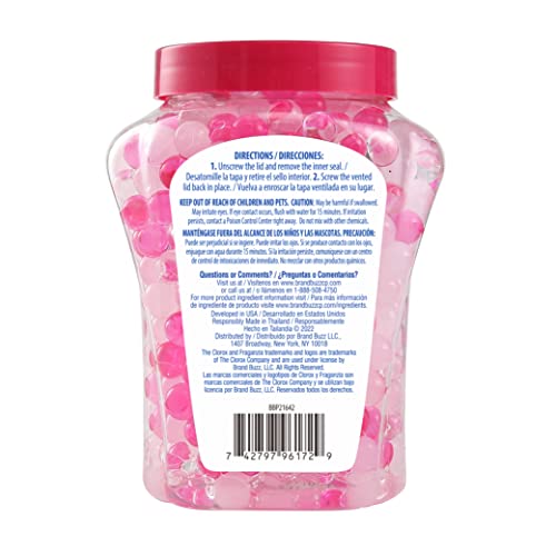 Clorox Fraganzia Crystal Beads Air Freshener, Sweet Rosewater Scent, 12 Fl Oz - image 5