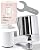 Kitsch Shower Head Filter for Hard Water - Water Softerner for Shower, Hardwater Filter for Showerhead, Improves Hair,Nails & Skin, Removes Chlorine, Heavy Metals & Other Harmful Substances - Chrome