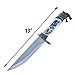 ASR Outdoor 13 inch Decorative Native Wolf Etched Blade Collectors Hunting Knife, Ornamental Scabbard and Handle