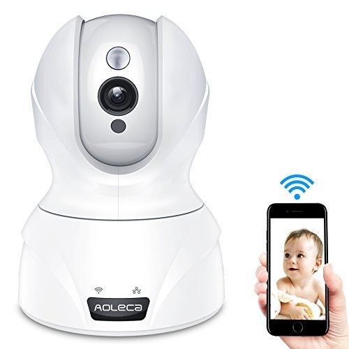 Aoleca ネットワークカメラ 1080P 200万画素 動体検知 双方向音声 監視 防犯