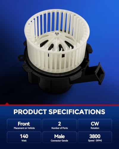 Image of KAX AC Blower Motor for Fortwo 2008-2015, Fortwo Electric Drive 2016-2017