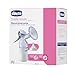 Chicco Natural Feeling Handmilchpumpe, Komfortable und Schnelle Stillpumpe, Einfaches Abpumpen der Milch, Ergonomische Form, mit Geneigtem Sauger und Hermetischem Deckel, Wird zur Babyflasche - 150 ml
