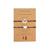 Mama and My Matching Bracelets Set Hollow Heart Butterfly Love Bracelet for Women Teen Girls Sweet...