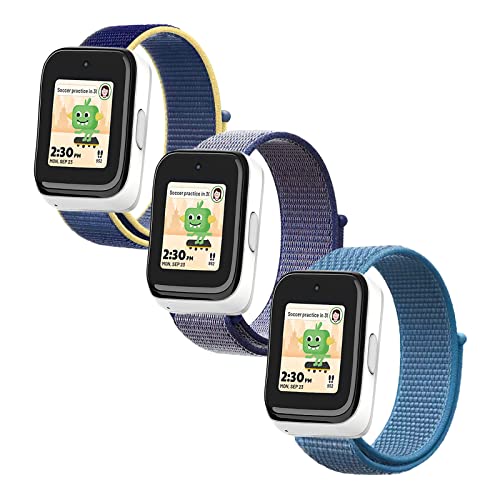 Correa nylon transpirable para reloj SyncUP KIDS 20mm miniatura 1