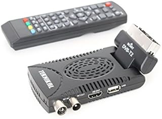 TEKNIKAL TV HD Scart Freeview Receiver & Recorder Set Top Box For Digital TV Channels Digital Terrestrial Receiver