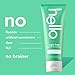 Hello Super Fresh Fluoride Free Toothpaste, Toothpaste for Bad Breath, Helps Remove Surface Stains, Natural Spearmint, 3 Pack, 4.7 Oz Tubes