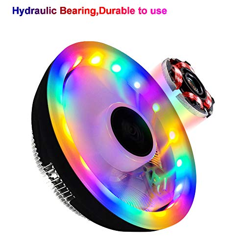 Feicuan Dissipatore per CPU Ventola RGB Rumore