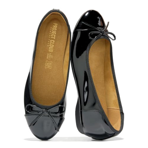 Image of Project Cloud Ballet Flats for Women - Leather Insole Womens Flats Shoes