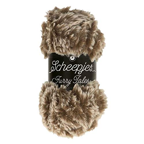 Scheepjes - Scheepjes Furry Tales 973 Baby Bear Yarn - 1x100g