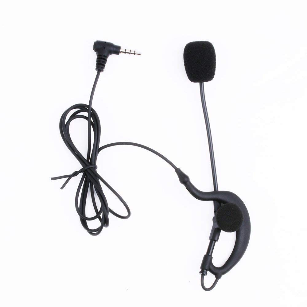 Amazon.co.jp: QSPORTPEAK 3.5mmレフェリーヘッドセットイヤーフック