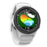 [ボイスキャディ] Voice Caddie A2 ゴルフウォッチ 完全防水 IPX7 高低差距離表示 3点間距離表示 ハザード距離 グリーンアンジュレーション機能