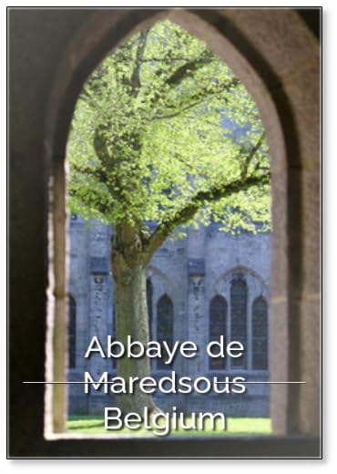 Un Arbre À L'abbaye De Maredsous, Fridge Magnet