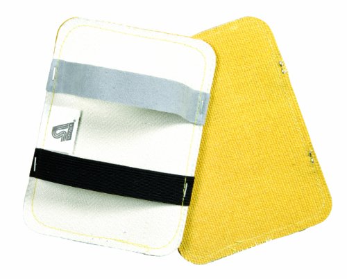 Steiner 15A76PA Inch Double Layer Back Hand Pad, Aluminized Layer Protected By Goldenglass, 5.5-Inch x 7.5-Inch (2-Pack)