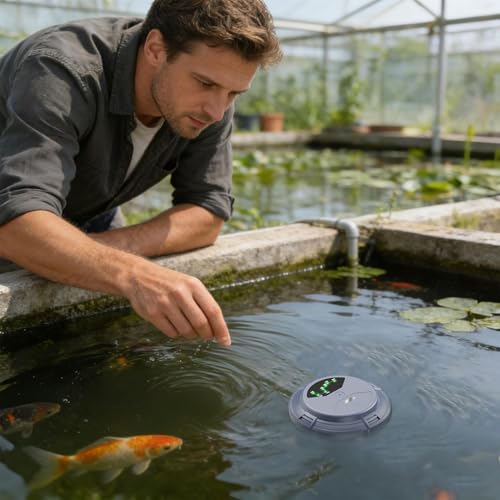 Pompe aérateur pour étangs étanche pour purifier l'eau du jardin