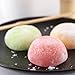Japanese Rice Cake Mochi Daifuku – 4 Variety Pack of Red Bean, Sesame, Taro and Peanut