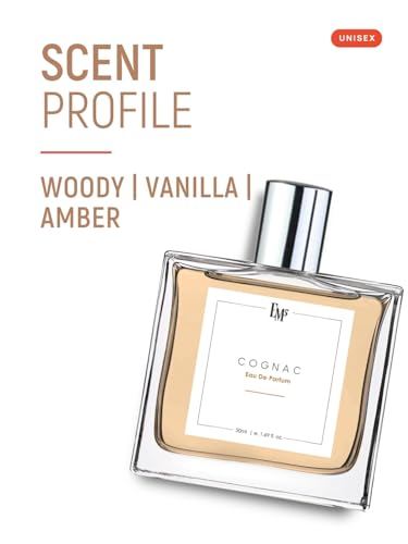 Image of EM5 C0GNAC Unisex Perfume | Eau de Parfum Spray for Men & Women | Woody Amber Warm Spicy Accords Fragrance | Luxury Gift for Him /Her